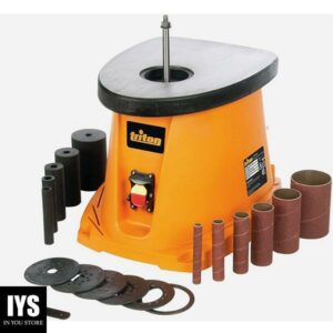 Triton TSPS450 3.5Amp Cast Iron Top Oscillating Spindle Sander, Orange