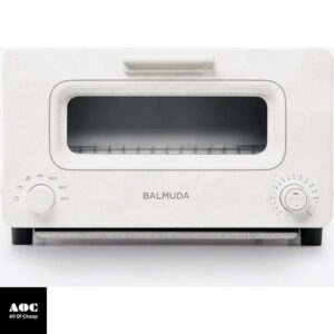BALMUDA The Toaster - Steam Oven - 5 Cooking Modes - Baking Pan - K01M-WS - White - US Version