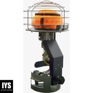 Mr. Heater Original 540-Degree 45,000 BTU Tank Top Radiant Propane Heater,chrome,Silver