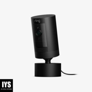Ring Stick Up Cam Battery with Pan-Tilt, Black (Power adapter and camera included)