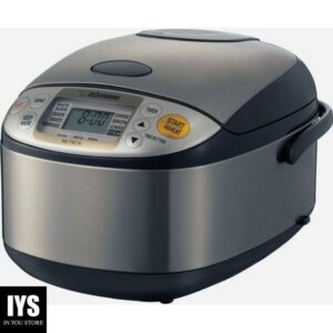 Zojirushi NS-TSC10 5-1/2-Cup (Uncooked) Micom Rice Cooker and Warmer, 1.0-Liter, Stainless Brown
