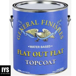 General Finishes Flat Out Flat Topcoat, Gallon