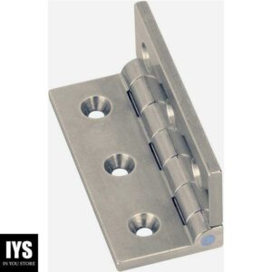 JB-107 Brass Stop Hinge 2"