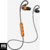 ISOtunes PRO 2.0 Bluetooth Earplug Headphones, 27 dB Noise Reduction Rating, 16+ Hour Battery, IP67 Durability, Noise Cancelling Mic, OSHA Compliant Professional Hearing Protector (Safety Orange)