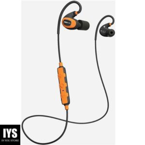 ISOtunes PRO 2.0 Bluetooth Earplug Headphones, 27 dB Noise Reduction Rating, 16+ Hour Battery, IP67 Durability, Noise Cancelling Mic, OSHA Compliant Professional Hearing Protector (Safety Orange)