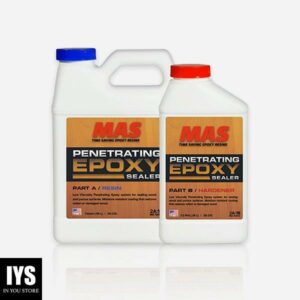 MAS Epoxies Penetrating Epoxy Wood Stabilizer Sealer for Rot Repair and Restoration (1.5 Quarts)