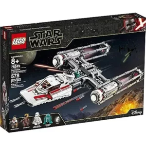 LEGO Star Wars: The Rise of Skywalker Resistance Y-Wing Starfighter 75249 New Advanced Collectible Starship Model Building Kit (578 Pieces) - Multi