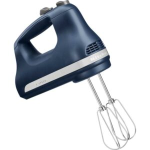 KitchenAid - KHM512IB Ultra Power 5-Speed Hand Mixer - Ink Blue