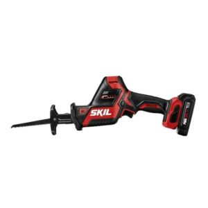 SKIL PWR CORE 12-volt 2-Amp Variable Speed Brushless Cordless Reciprocating Saw (Charger Included and Battery Included)