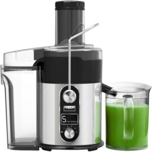 Bella Pro Series - Pro Series Centrifugal Juice Extractor - Black/Stainless Steel