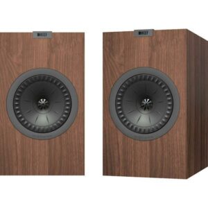 KEF - Q Series 6.5" 2-Way Bookshelf Speakers (Pair) - Walnut