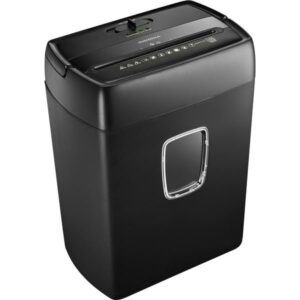 Insignia™ - 10-Sheet Crosscut Paper/CD Shredder - Black