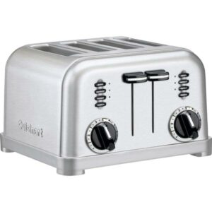 Cuisinart - 4-Slice Metal Classic Toaster - Silver