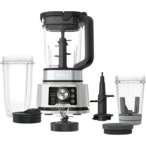 Ninja - Foodi Power Blender & Processor System, Smoothie Bowl Maker & Nutrient Extractor*, 1400WP smartTORQUE 6 Auto-iQ - Silver
