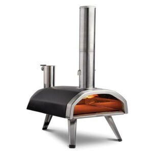 Ooni - Fyra 12 Inch Portable Outdoor Pizza Oven - Silver