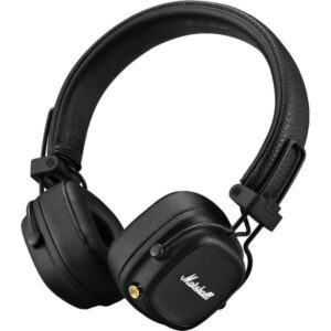 Marshall - Major IV Bluetooth Headphone with wireless charging - Black
