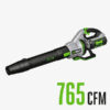 EGO POWER+ 56-volt 765-CFM 200-MPH Battery Handheld Leaf Blower 5 Ah (Battery and Charger Included)