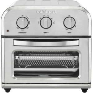 Cuisinart - Compact Air Fryer Toaster Oven - Stainless Steel