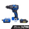 Kobalt XTR 24-volt 1/2-in Keyless Brushless Cordless Drill (1-Battery Included, Charger Included and Hard Case included)