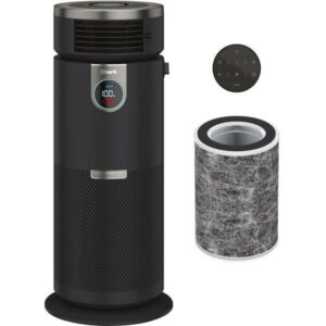Shark - 3-in-1 Max Air Purifier, Heater & Fan with NanoSeal HEPA, Cleansense IQ, Odor Lock, for 1000 Sq. Ft - Charcoal Grey