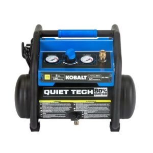 Kobalt QUIET TECH 2-Gallons Portable 125 PSI Hot Dog Quiet Air Compressor