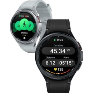 Samsung - Galaxy Watch6 Classic Stainless Steel Smartwatch 47mm LTE - Black
