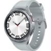 Samsung - Galaxy Watch6 Classic Stainless Steel Smartwatch 47mm LTE - Silver