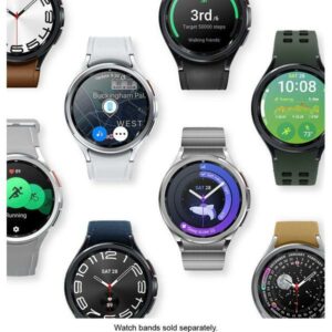 Samsung - Galaxy Watch6 Classic Stainless Steel Smartwatch 43mm BT - Silver