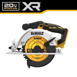 DEWALT 20-volt Max 6-1/2-in Brushless Cordless Circular Saw (Bare Tool)