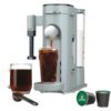 Ninja - Pods & Grounds Specialty Single-Serve Iced Coffee Maker, K-Cup Pod Compatible with Foldaway Milk Frother -Glacier Blue