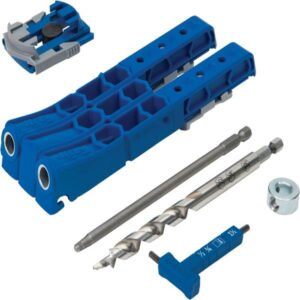 Kreg KPHJ320 Pocket-Hole Jig 320 - Small, Durable Jig for Tight Spaces - Create Perfect, Rock-Solid Joints - Easily Adjustable Drill Guides - For Materials 1/2" to 1 1/2" Thick