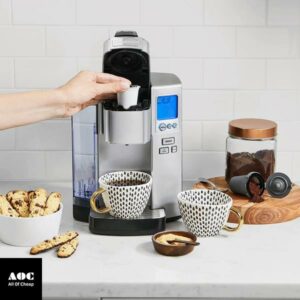 Cuisinart Coffee Maker, Single Serve 72-Ounce Reservoir Coffee Machine, Stainless Steel, SS-10P1,Silver