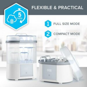 Chicco Advanced Electric Baby Bottle Steam Sterilizer & Dryer - Naturally eliminates Household Germs