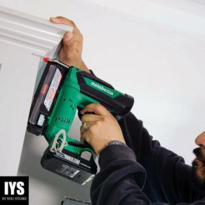 Metabo HPT Cordless Pin Nailer Kit, 18V, 23 Gauge, 5/8" up to 1-3/8" Pin Nails, 3000 Nails Per Charge, Compact 3.0 Ah Lithium Ion Battery, Lifetime Tool Warranty (NP18DSAL)