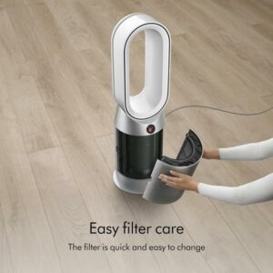 Dyson Purifier Hot+Cool™ HP07 Air Purifier, Heater, and Fan - White/Silver, Large