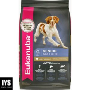 Eukanuba Senior Lamb 1st Ingredient Dry Dog Food, 30 lb