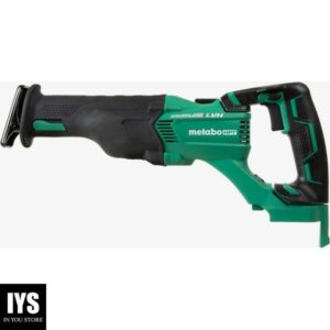 Metabo HPT Cordless Reciprocating Saw | Tool Only | No Battery | 3-Mode Selector W/Auto Mode | Tool-Less Blade Changing System | Large Rafter Hook | Lifetime Tool Warranty | Brushless | CR18DBLQ4