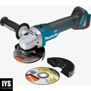 Makita XAG04Z 18V LXT® Lithium-Ion Brushless Cordless 4-1/2” / 5" Cut-Off/Angle Grinder, Tool Only