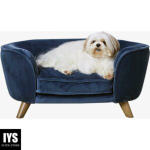 Enchanted Home Pet Peacock Romy Pet Sofa, 26.5" L X 16" W X 12" H