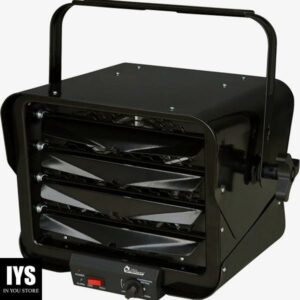 Dr. Heater DR966 240-volt Hardwired Shop Garage Commercial Heater, 3000-watt/6000-watt, DR966 240V, Black