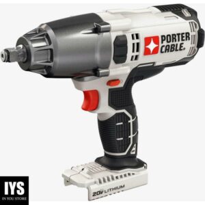 PORTER-CABLE 20V MAX* Impact Wrench, 1/2-Inch, Tool Only (PCC740B)