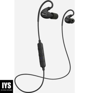 ISOtunes PRO 2.0 Bluetooth Earplug Headphones, 27 dB Noise Reduction Rating, 16+ Hour Battery, IP67 Durability, Noise Cancelling Mic, OSHA Compliant Professional Hearing Protector (Matte Black)