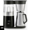 OXO Brew 9 Cup Stainless Steel Coffee Maker,Silver, Black