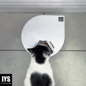 Cat Mate C500 - 5 Meal Digital Automatic Feeder with Ice Packs for Cats and Small Dogs