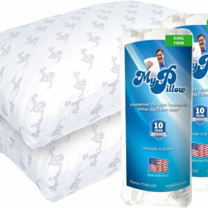 MyPillow Premium Bed Pillow Set of 2 King Firm