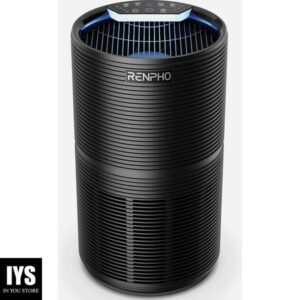 RENPHO Large Room Air Purifier 960 Ft2, Air Quality Monitor, Smart Auto/Sleep Mode