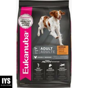 Eukanuba Adult Medium Breed Dry Dog Food, 30 lb