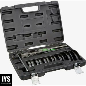 Hilmor 1839032 CBK Compact Bender Kit, 1/4" To 7/8" - HVAC Tools, Black