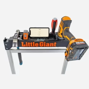 Little Giant Ladder Systems Jumbo Step, 2 Step Aluminum Type 1AA, 375 lbs. Rated Step Stool