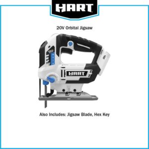 HART 20-Volt Cordless Orbital Jigsaw (Battery Not Included)